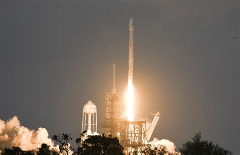 SpaceX launches communications satellite, lands booster