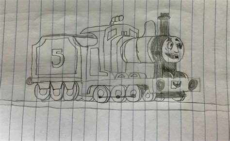 Sodor Fallout - James Sketch by CyberSteamer on DeviantArt