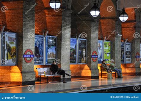 Gloucester Road Tube Station in London, England Editorial Image - Image ...