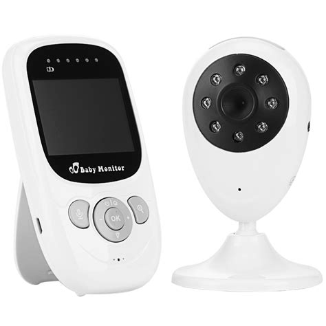 SP880 Wireless Baby Monitor with Temperature Monitoring, Night Light ...