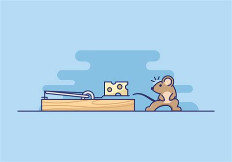 Free Mouse Trap Illustration 148508 Vector Art at Vecteezy