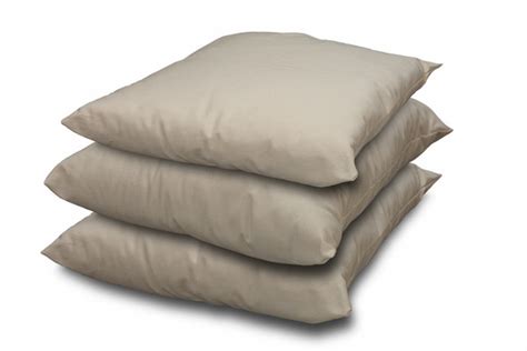 ORGANIC COTTON Filled Bed Pillows with Organic Cotton Cover