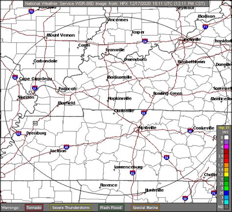 Discover Clarksville TN - One Hour Precipitation Weather Radar for ...