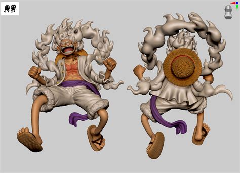 Monkey D. Luffy - Gear 5 Nika (One Piece) - ZBrushCentral