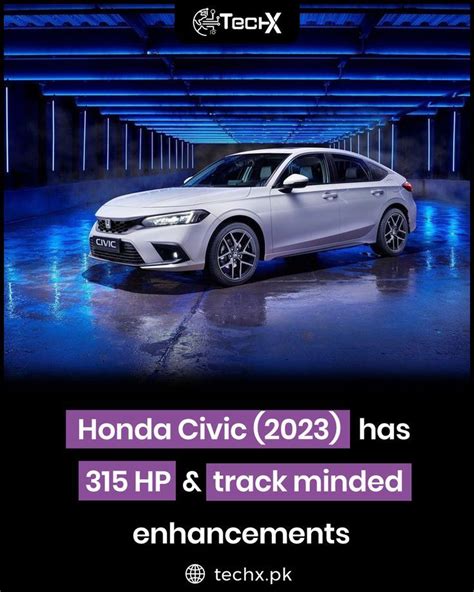 Honda Civic (2023) has 315 HP & track minded enhancements | Honda civic ...