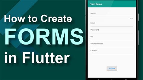 How to create and validate forms in Flutter - YouTube