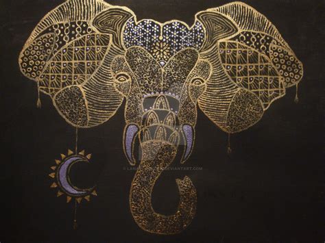 Elephant (Zentangle Series) by LanaTodorovic on DeviantArt