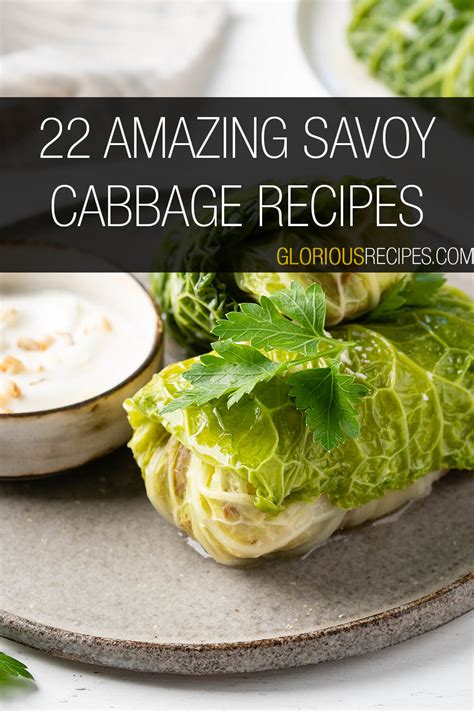 22 Amazing Savoy Cabbage Recipes To Try