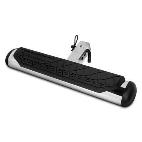 Universal 4" Oval Rear Trailer HitchStep Bumper Protector Hitch Guard ...