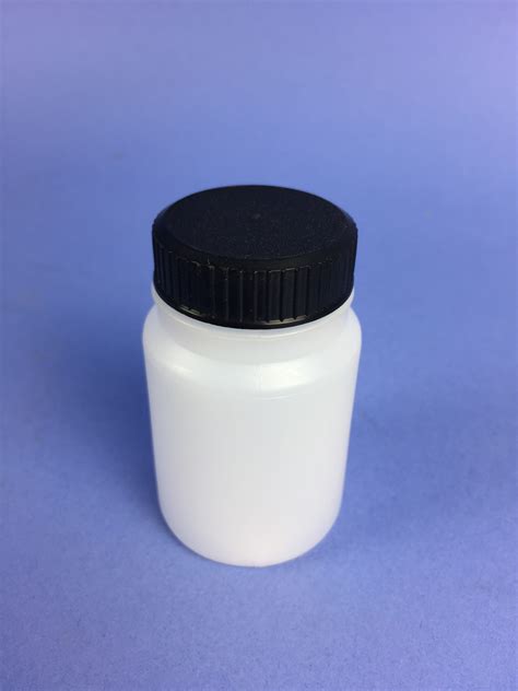 Plastic Bottle HDPE 50ml Wide Neck WN1 - Bristol Plastics & Containers ...