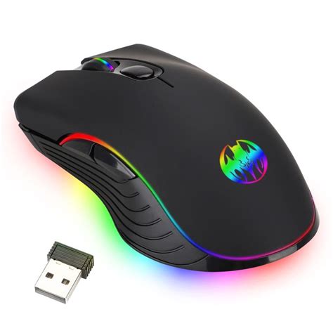 TSV M06 Wireless Gaming Mouse, Rechargeable Computer Mouse Mice with ...