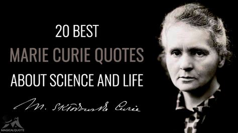 Marie Curie Famous Quotes