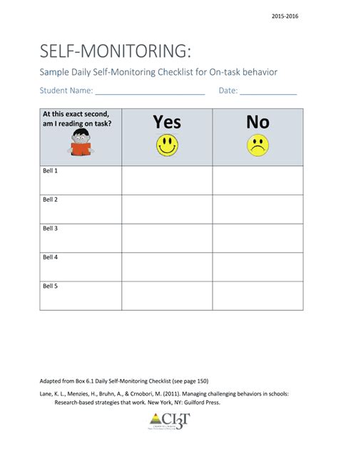 Self monitoring behavior form doc: Fill out & sign online | DocHub