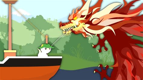 I Caught The Legendary Dragon in Cat Goes Fishing - YouTube