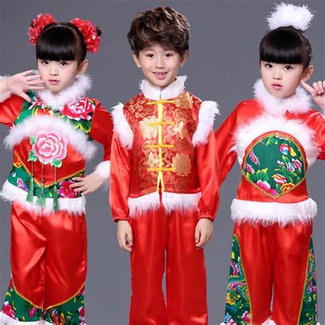 100 170CM Traditional Chinese Clothes New Year Costumes for Kids Boy ...