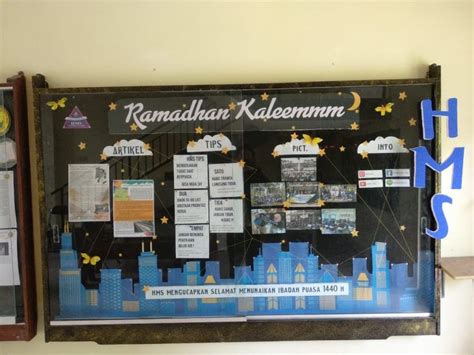 5 Contoh Mading Sekolah dan Kelas yang Kreatif dan Simple, Aesthetic ...