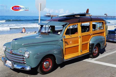 Woodie surf wagon Oceanside Pier San Diego County | Woody wagon ...