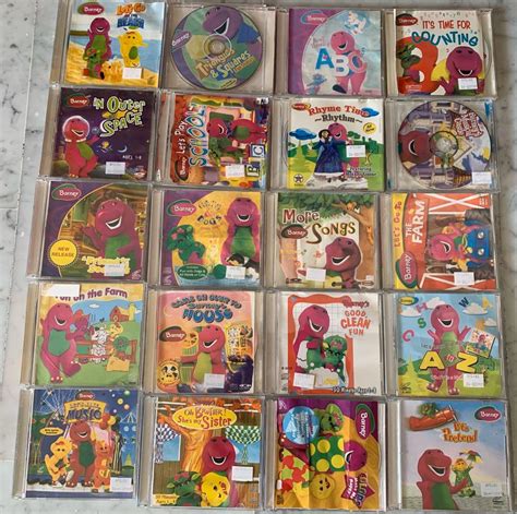 Barney VCDs!, Hobbies & Toys, Music & Media, CDs & DVDs on Carousell