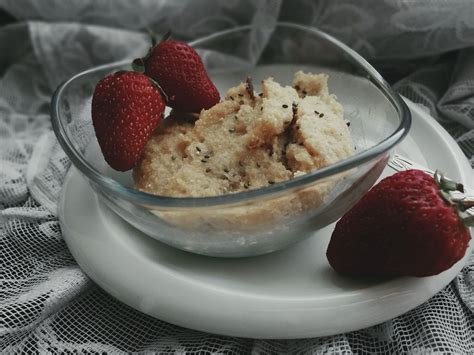 Vegan semolina pudding - Tasty Blossom