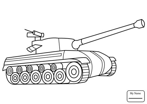 Military Tank Drawing at GetDrawings | Free download