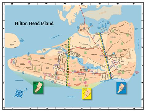 Maps | 101 Things To Do on Hilton Head Island