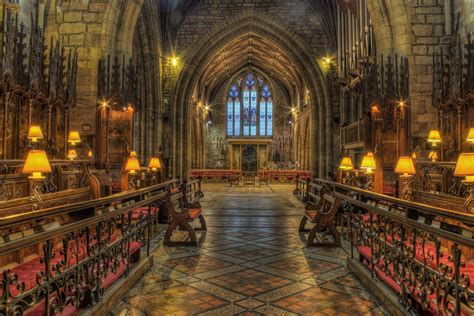 St Asaph Cathedral | HDR creme