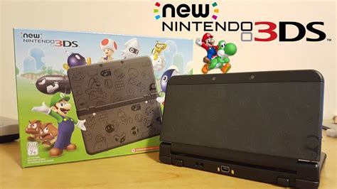 New Nintendo 3Ds Super Mario Edition - Black Friday Exclusive - YouTube