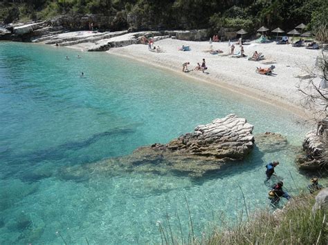 Corfu Greece, beaches and naturist beaches.