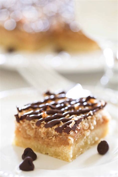 Coconut Caramel Cookie Bars - White Apron Blog