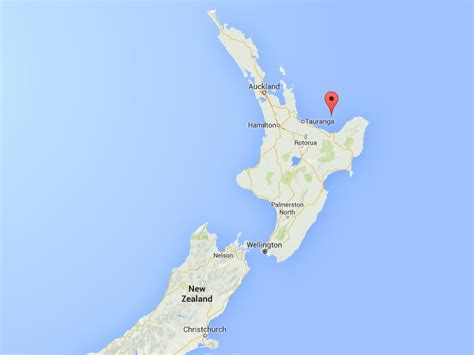 Where is White Island on map New Zealand