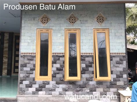 Dinding Batu Alam Minimalis - Craft Manufacturer of natural stone (Batu ...