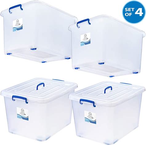 Which Is The Best Large Plastic Rubbermaid Lidded Storage Bins - Home ...