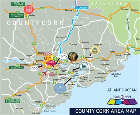 Cork County Map – Town Maps