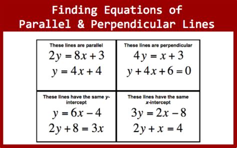 Write Equations Of Parallel Perpendicular Lines Calculator - Tessshebaylo