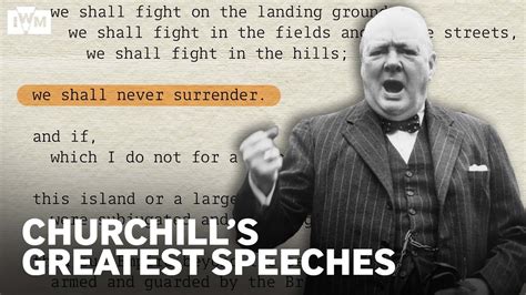 How Winston Churchill's Speeches helped to win WW2 - YouTube