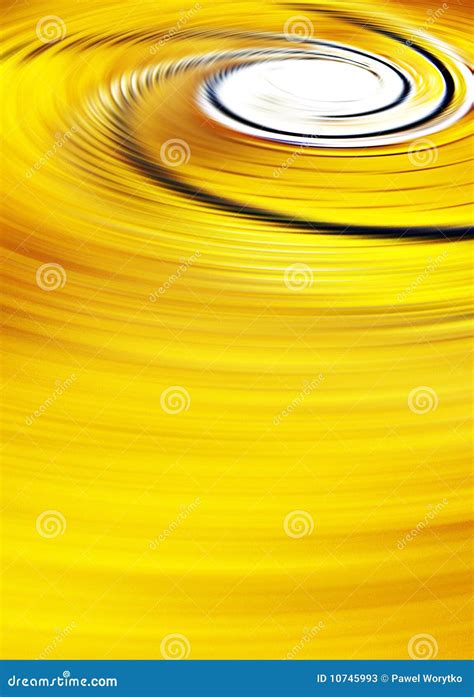 Abstract Yellow Swirl Background Stock Photos - Image: 10745993