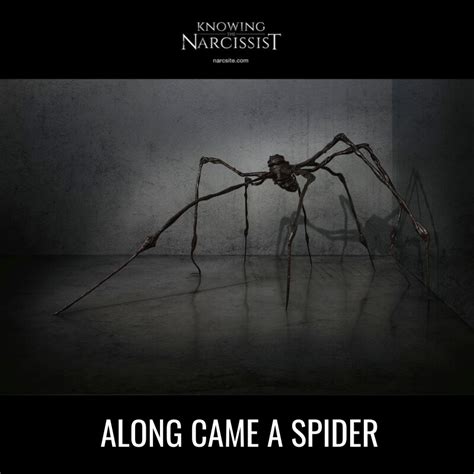 Along Came A Spider - HG Tudor - Knowing The Narcissist - The World's ...