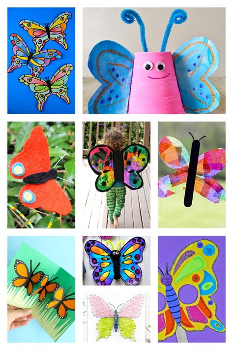 50 Beautiful Butterfly Crafts for Kids | Kids Activities Blog