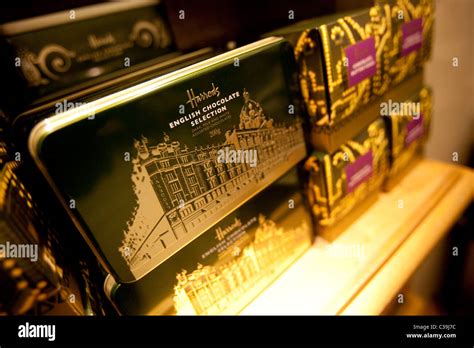 Harrods chocolate selection box Stock Photo - Alamy