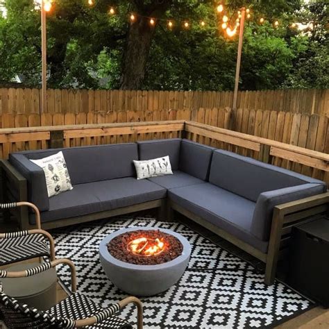 Top 50 Best Deck Fire Pit Ideas - Wood Safe Designs