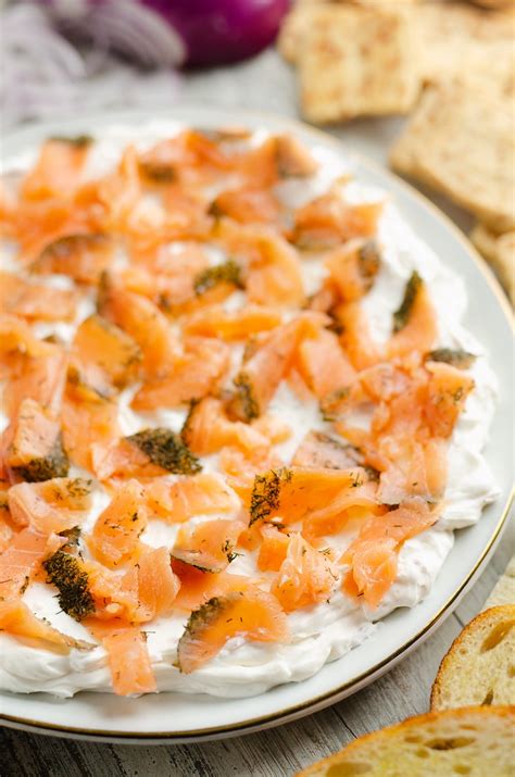 Smoked Salmon Cream Cheese Dip