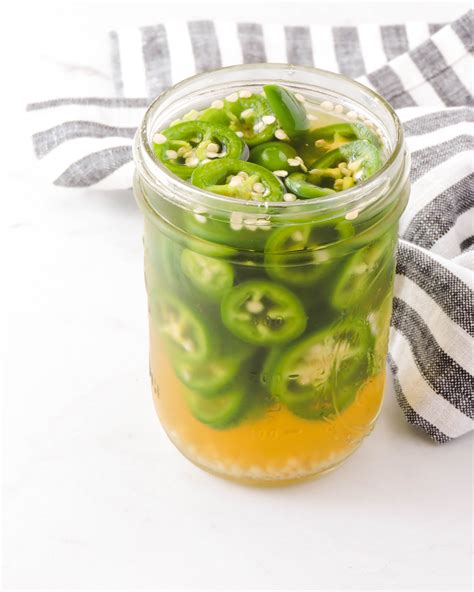 Quick Pickled Jalapeno Peppers - Fresh Fit Kitchen