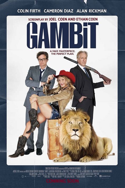 Gambit DVD Release Date May 27, 2014