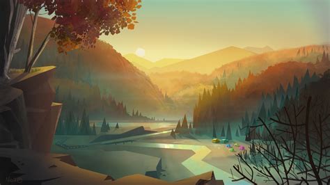 Creek Digital Art Wallpaper, HD Artist 4K Wallpapers, Images and ...