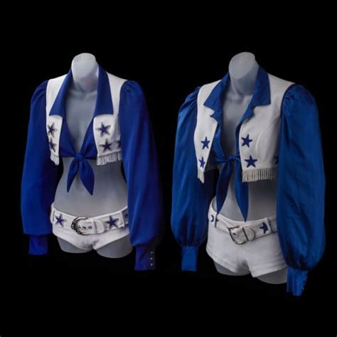 Dallas Cowboys Cheerleaders Uniform Evolution