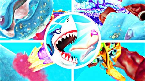 BUZZ vs COLOSSAL SQUID BOSS (HUNGRY SHARK WORLD) 🦑🦑 - hungryshark.world