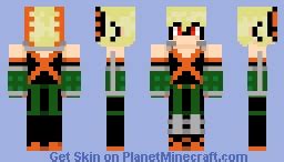 Bakugo Katsuki Minecraft Skin