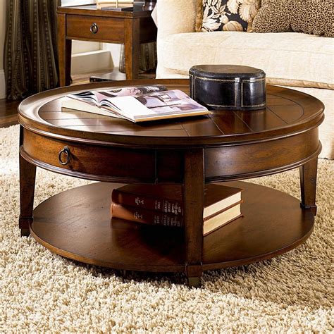 30 Inspirations Dark Wood Round Coffee Tables