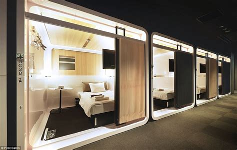 Breathe in! Space-saving hotel offers 1.2m-wide sleeping pods | Small ...