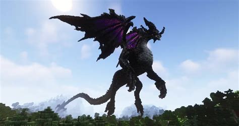 Minecraft End Dragon Statue Minecraft Map